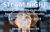STEAM Night - Science, Technology, Engineering, Apprenticeships and Mathematics