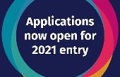 Applications for September 2021 are now open.