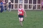 Ferghal Curtin approaches finishing line